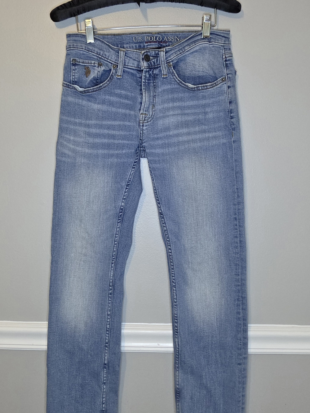 Polo by Ralph Lauren Women's Light Blue Slim Straight Jeans